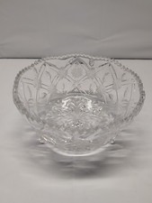 Clear Glass Footed Bowl / Compote, Maker Unknown — listing 4