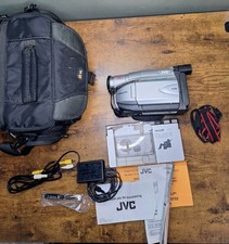 JVC Compact VHS-C Camcorder 20x Optical Zoom