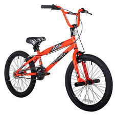 Freestyle BMX Bike with 20-inch Wheels, Silver Frame and Purple/Pink Tires Mongoose — listing 4