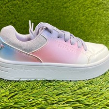 Girls' Pink Crochet Lace High-Top Sneaker Boots with Metallic Cap Toe — listing 5