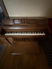 Vintage Spinet Upright Piano with Bench — listing 3