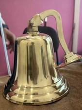 Vintage Brass Nautical Ship Oil Lamp Lantern with Glass Chimney Yes - there is a name/mark I can read