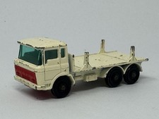 Vintage Matchbox Superfast Yellow Cab Flatbed / Tip Truck, Made in England — listing 3
