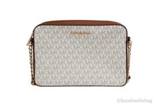 Michael Kors Jet Set Travel Saffiano Leather Tote in Luggage Brown — listing 3