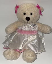 Build-A-Bear Workshop Cream Curly Swirl Fur Teddy Bear Plush — listing 2