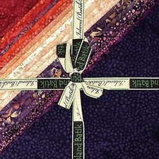 Island Batik Happy Hive Batiks 10" Layer Cake - 42 Pieces, 20 Fabric Designs, listing 6