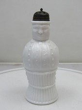 Antique Milk Glass Figural Hand Holding Bowl Vanity Dish — listing 4