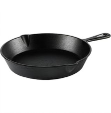 Vintage Cast Iron Skillet, Size 5, Unmarked Maker — listing 4