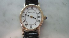 Vintage Tiffany & Co. Signed Dial Manual-Wind Dress Watch with Sub-Seconds 14K/18K solid gold — listing 4