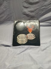 Set of 6 Silver-Plated Ornate Scroll-Engraved Coasters — listing 3