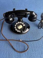 Western Electric Model 202 Cradle Rotary Desk Telephone with Round Base — listing 3
