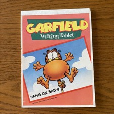 Vintage Mead Garfield Writing Tablet 'Sunny Days Bring Out the Daydreamer in Me' 36 Decorated Sheets — listing 3