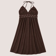 My Michelle Y2K Sleeveless Sequin Print Dress