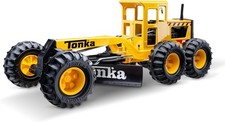Vintage Tonka Diesel No. 600 Pressed Steel Road Grader, Orange — listing 4