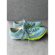 Brooks ELMN8 6 Track & Field Distance Spikes, Men's USA 10, Black/Nightlife Yellow, listing 5