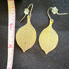 Sterling Silver Modernist Curved Wire Dangle Drop Earrings