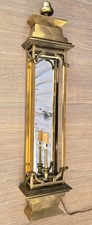 Antique Brass Two-Arm Mirrored Wall Sconce with Tassel Swag Detail — listing 5