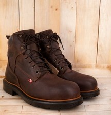 Red Wing Style 4215 Men's Leather Work Boots, Size 12 D, EH Rated