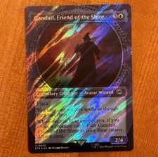Magic: The Gathering Lord of the Rings & LOTR Commander Foil Card Lot (11 Cards, Near Mint)