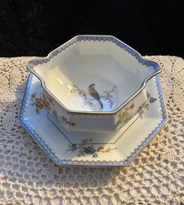 Theodore Haviland Limoges 'Chambord' Porcelain Dinnerware Set with Bird of Paradise Motif — listing 4