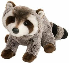 Realistic Plush Raccoon Stuffed Animal