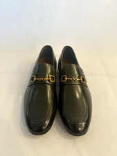 ALDO Black Leather Slip-On Loafers — listing 6