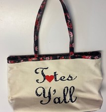Draper James Reversible Leather Tote with Gingham Interior and Wristlet Pouch — listing 4