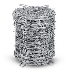 Roll of Galvanized Double-Strand Barbed Wire Fencing — listing 3