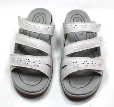 OrthoFeet Men's Leather Slide Sandals, Size 13 Extra Wide — listing 5