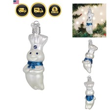 Pillsbury Doughboy 'Home Cookin' Poppin' Fresh Clear Glass Mixing Bowl