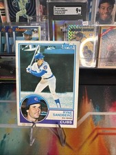 1983 Topps Ryne Sandberg Rookie Card #83 Chicago Cubs — listing 3