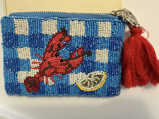 Handmade Zippered Coin Pouch in Haunted Mansion-Inspired Cotton Fabric — listing 4