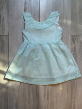 The Oaks Apparel Girls' Pastel Rainbow Striped A-Line Dress, Size 2Y — listing 4