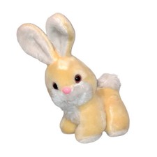 Vintage Fur-Covered Novelty Plush Creature with Blue Bulging Eyes — listing 6