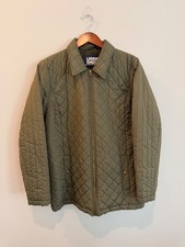 Lands' End Women's Blue Quilted Jacket, Size M (10-12) — listing 3
