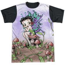 Betty Boop Butterfly Fairy Hanging Ornament in Pink Dress with Iridescent Wings — listing 2