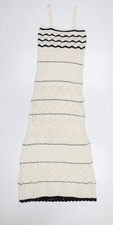 Primark Navy & White Striped Sleeveless Midi Dress, Size UK 20 — listing 4
