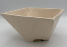 Haeger Floral Cream Oval Ceramic Planter Bowl with Artificial Ivy & Blossom Arrangement — listing 2