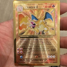 Novelty Silver Metal Charizard GX Pokemon Card (Non-Official Collectible) — listing 5