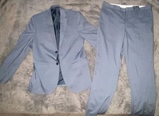 H&M Slim Fit Navy Blue Two-Piece Men's Suit — listing 5