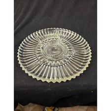 Indiana Glass Clear Ribbed 4-Part Divided Relish Tray — listing 3