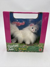 Mattel White Persian Cat Plush with Red Nose and Ribbon — listing 3