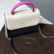 Kate Spade New York Black Saffiano Leather Crossbody Camera Bag — listing 3