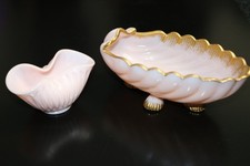 Shell-Form Footed Nut/Candy Dish, Silver-Toned Metal — listing 4