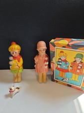 Vintage Bisque Porcelain Boy and Girl Couple Figurine on Filigree Base — listing 6