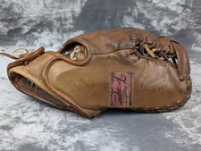 Vintage Rawlings "Trapper Claw" Brown Leather First Baseman's Mitt — listing 5