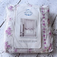 Shabby Chic Cottage Floral Cathedral Window Patchwork Quilt Set with Shams — listing 4