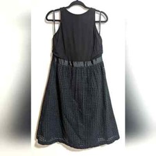 MiXT by Heidi Weisel Black & White Geometric Print Sleeveless Dress, Size 14 — listing 5