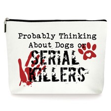 "You Inspire My Inner Serial Killer" Zippered Cosmetic / Makeup Pouch — listing 4