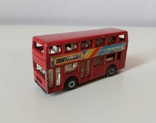Matchbox Leyland Titan Double-Decker Bus, Red — listing 2